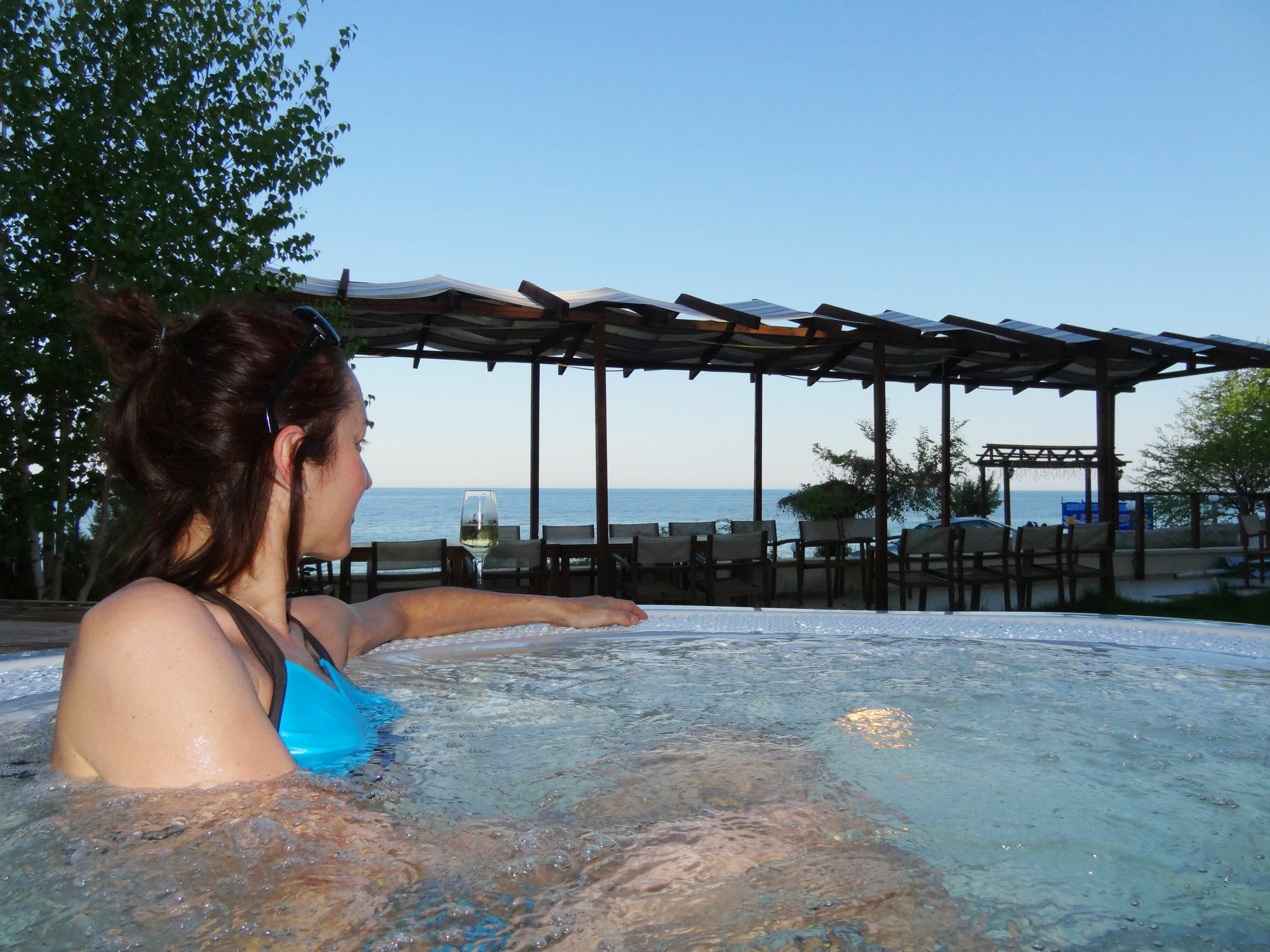 Family Hotel Albizia Beach Varna Esterno foto